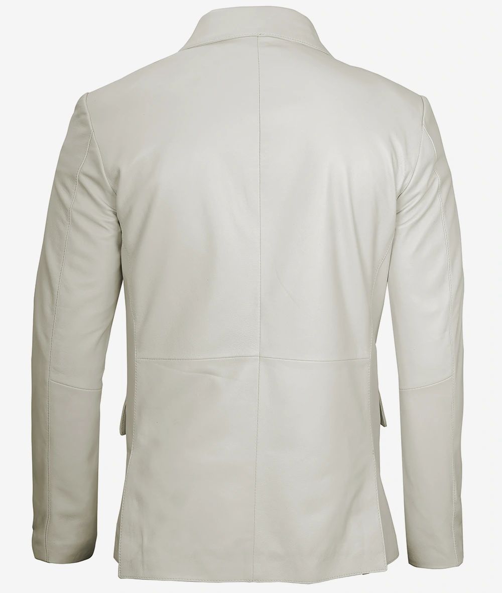 Bringo_Mens_Two_Button_Notch_Lapel_Off_White_Lambskin_Leather_Blazer_Vents