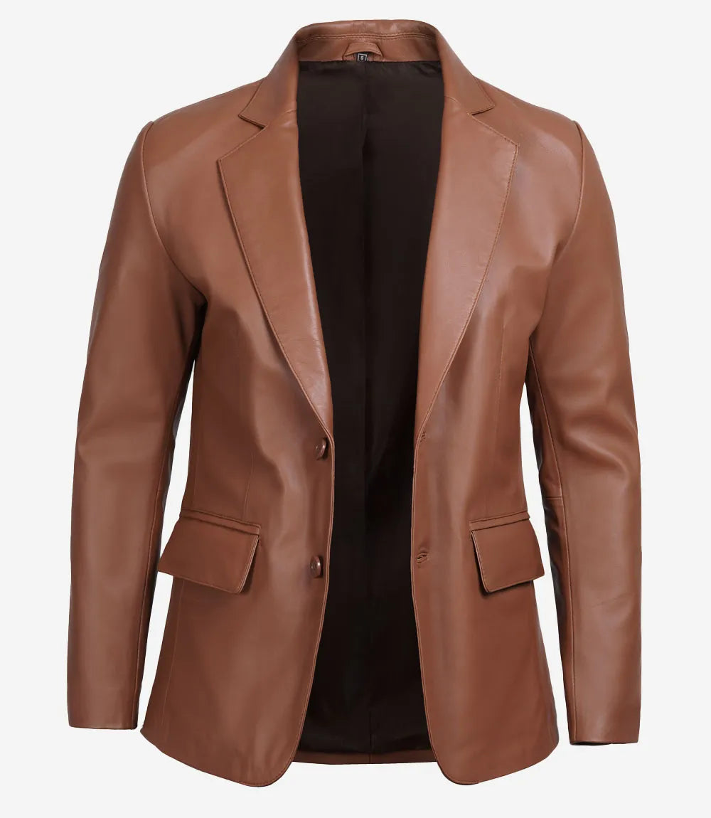Bringo_Mens_Two_Button_Notch_Lapel_Vents_Cognac_Lambskin_Leather_Blazer