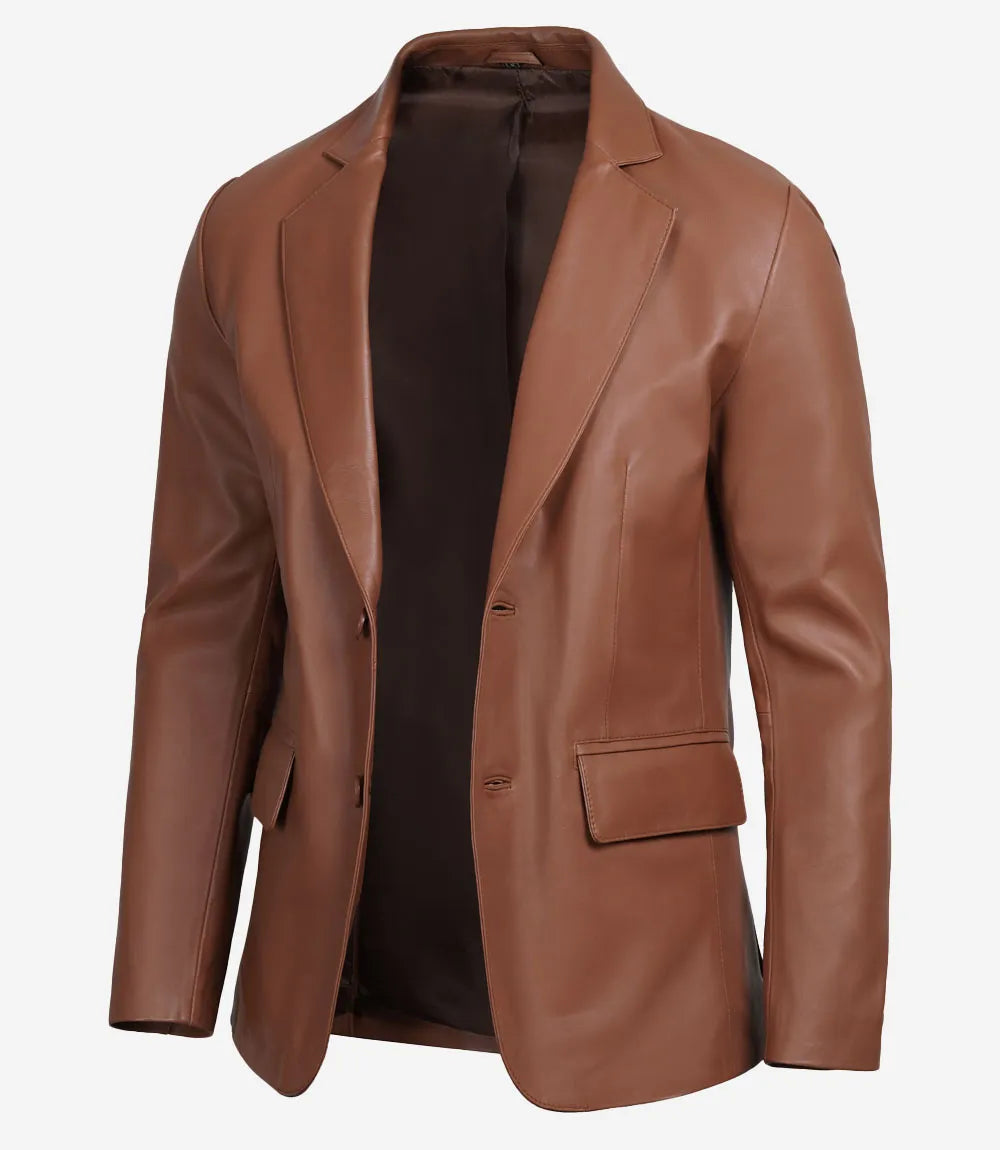 Bringo_Mens_Two_Button_Notch_Lapel_Vents_Cognac_Lambskin_Leather_Blazer