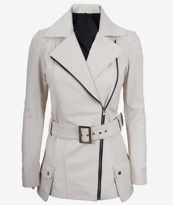 Bringo_Womens_Moto_Biker_Racer_Belted_Off_White_Lambskin_Leather_Jacket