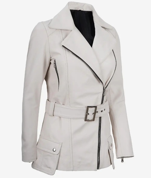 Bringo_Womens_Moto_Biker_Racer_Belted_Off_White_Lambskin_Leather_Jacket