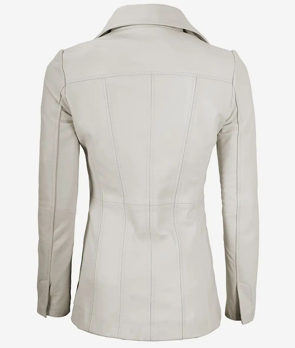 Bringo_Womens_Three_Button_Lapel_Collar_Off_White_Lambskin_Leather_Blazer